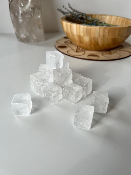 Clear Quartz Cube