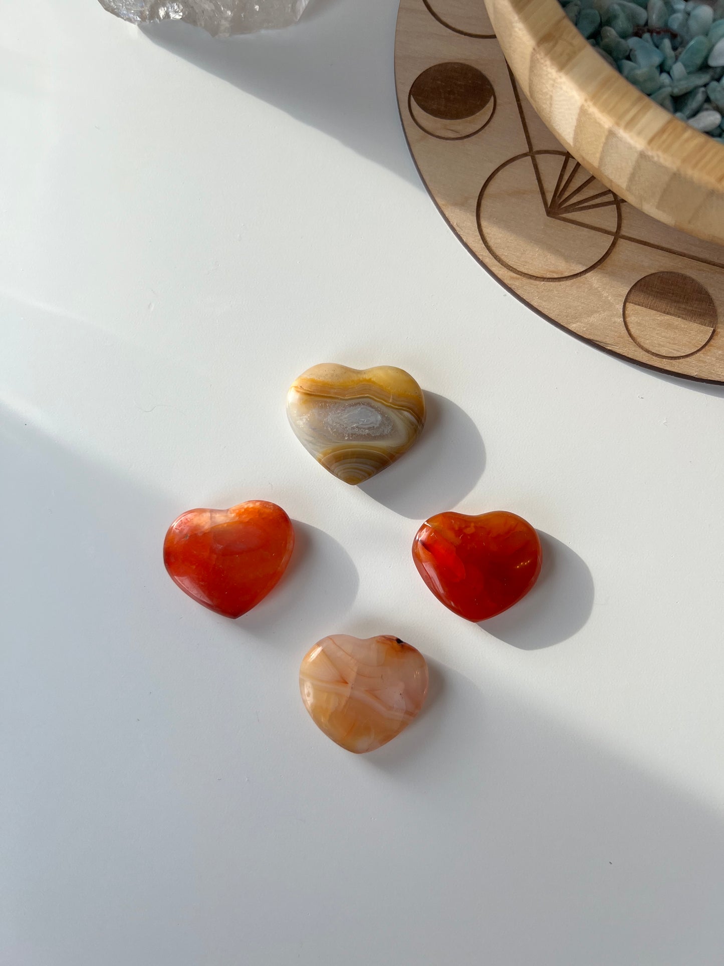 Carnelian Heart Small