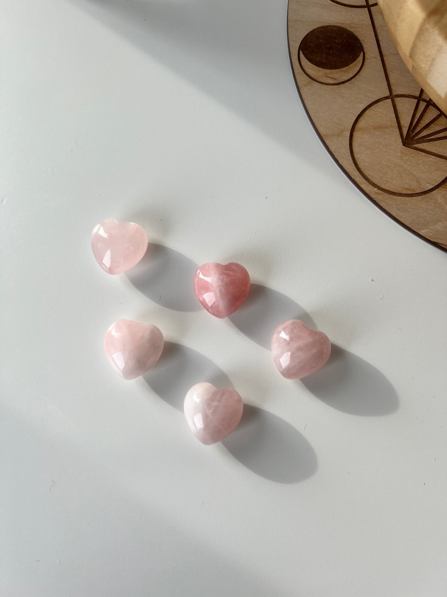 Rose Quartz Heart