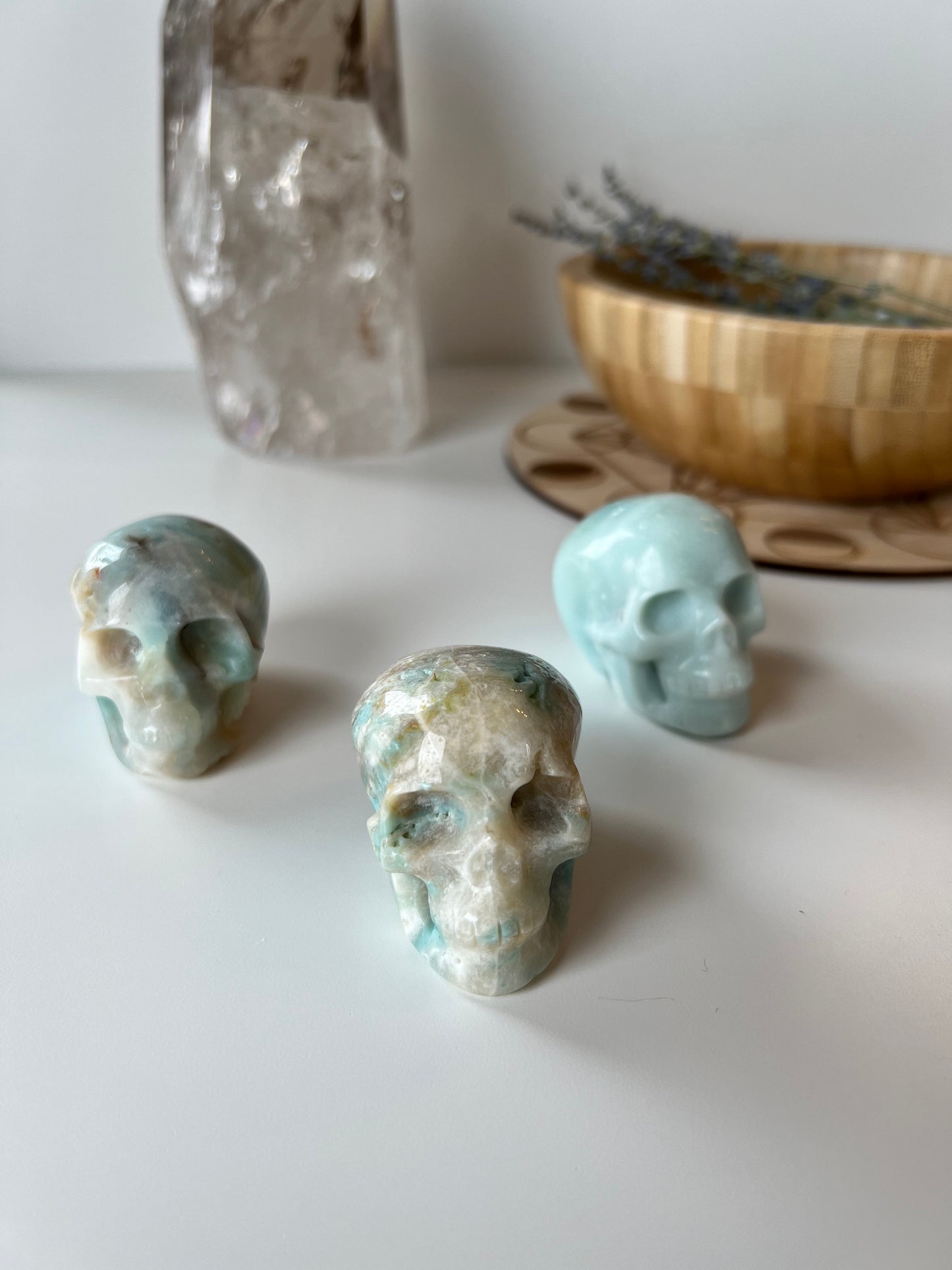 Sky Blue Skull