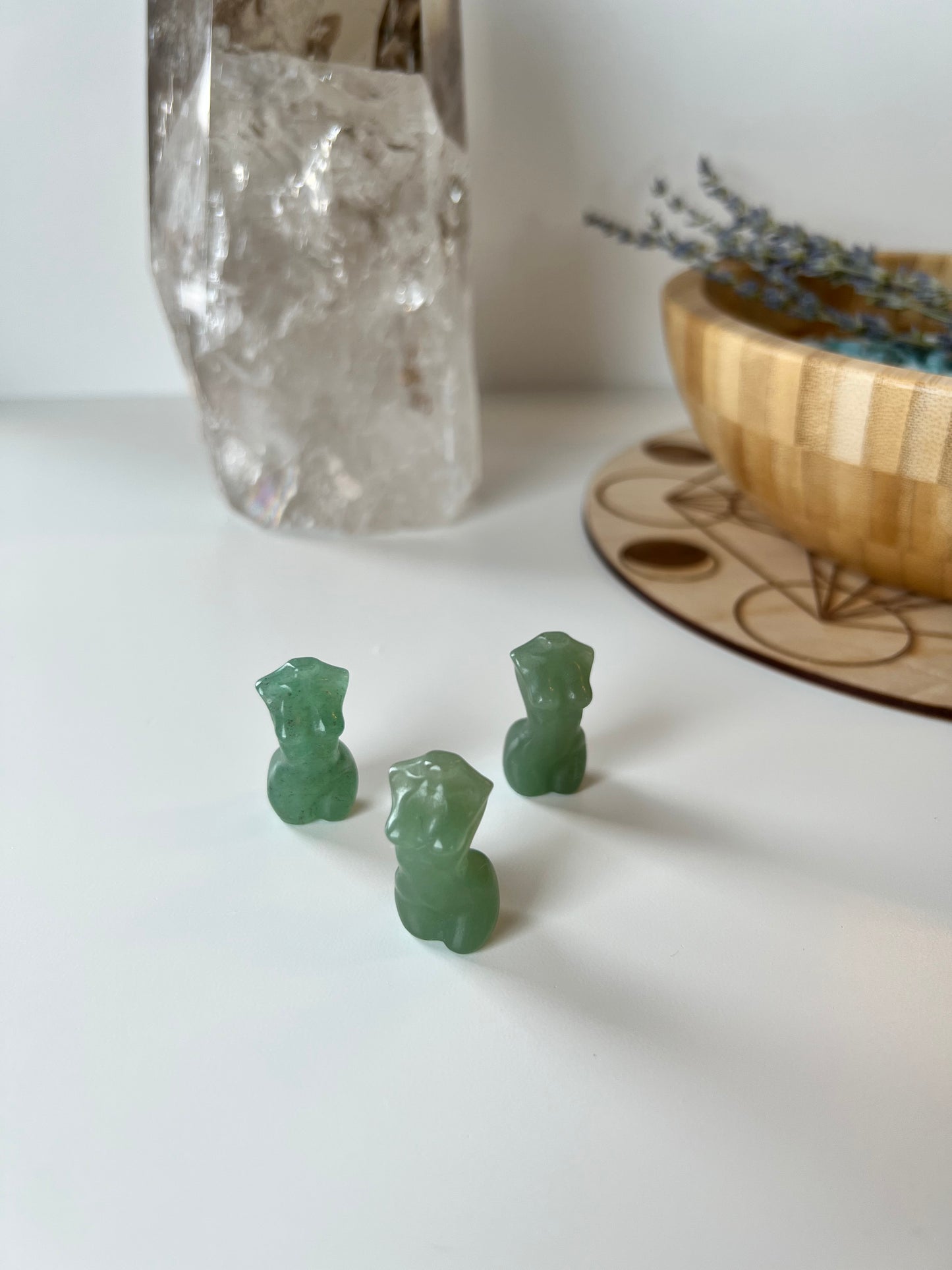 1.2 Inch Green Aventurine Venus