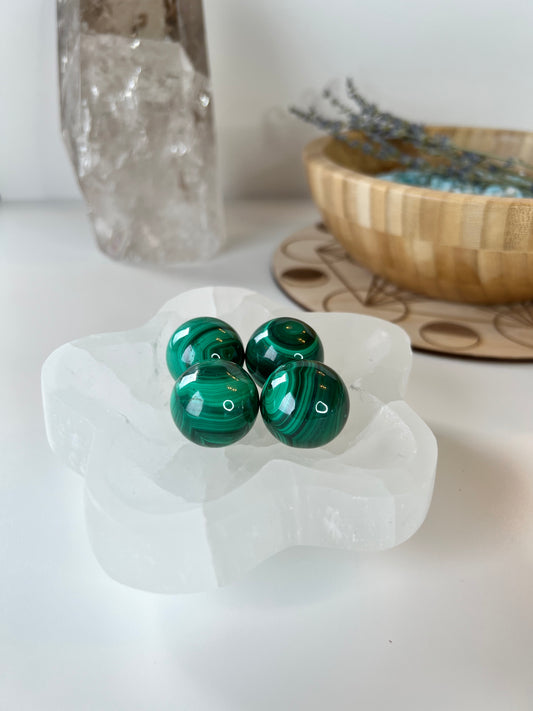 Malachite Sphere 3