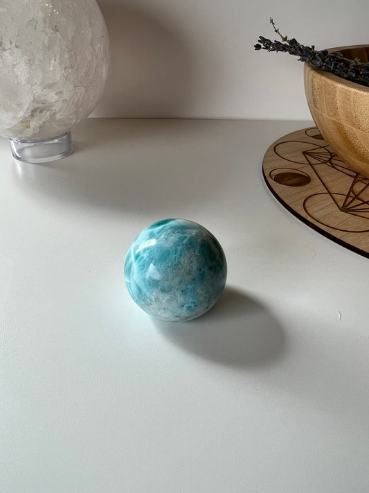 Larimar Sphere 1