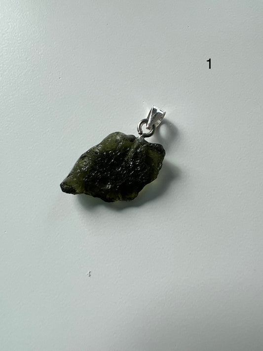 Moldavite Pendant 1