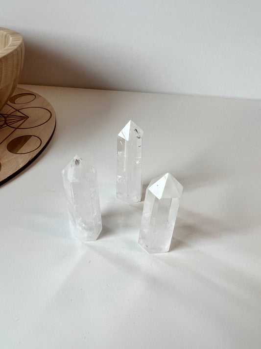 Clear Quartz Mini Tower