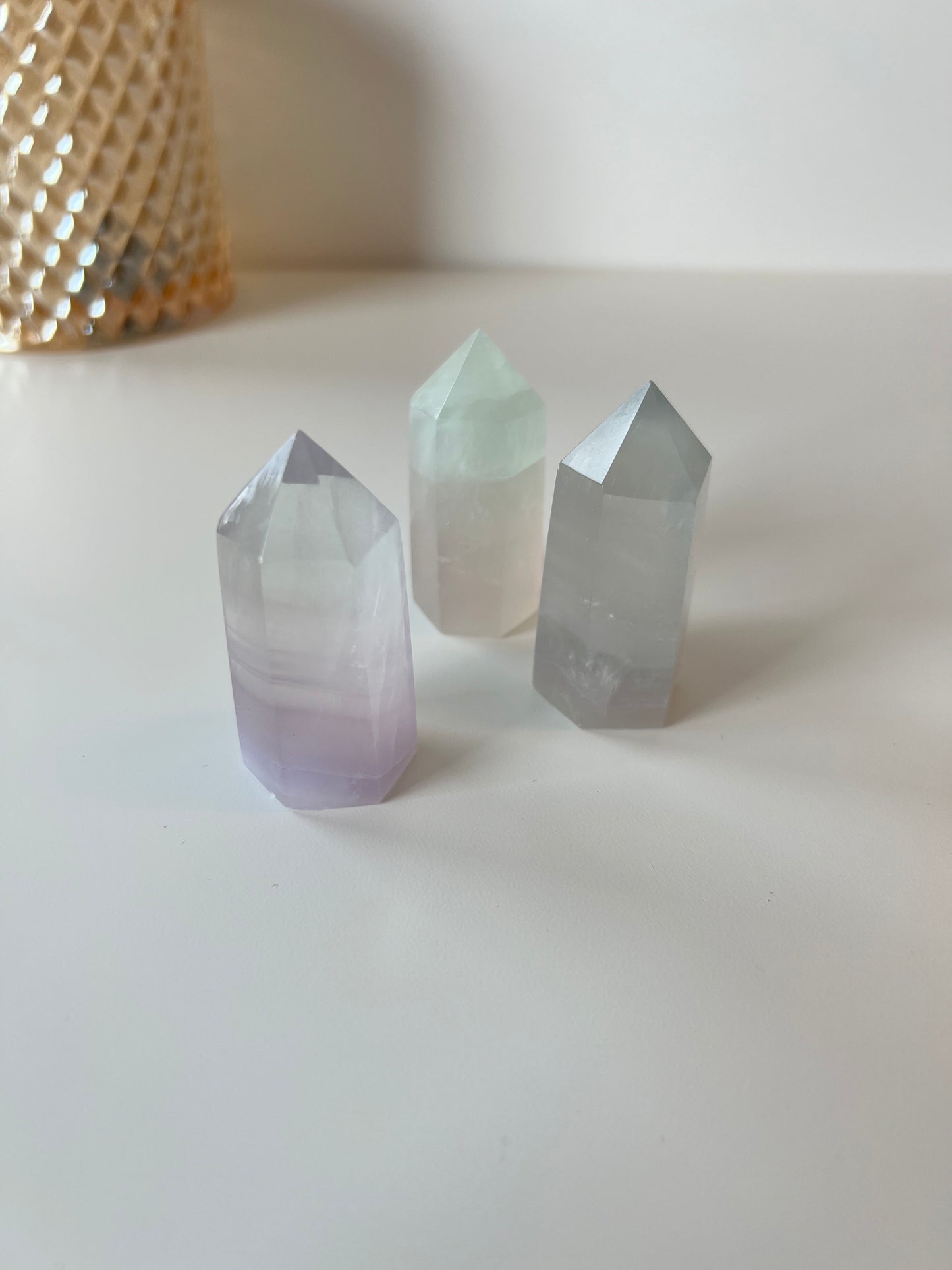 Lavender Fluorite Tower S