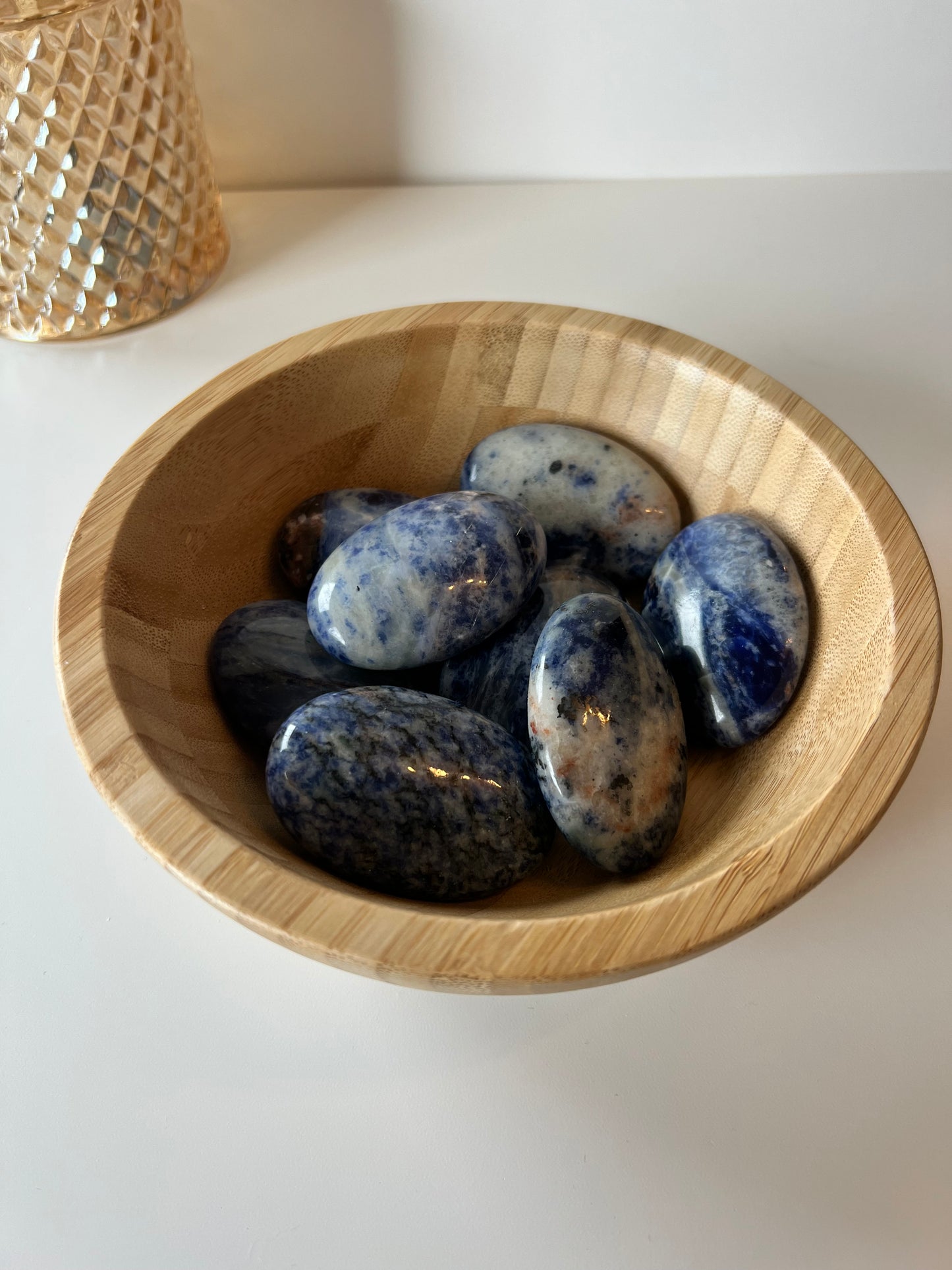 Sodalite Palm Stone