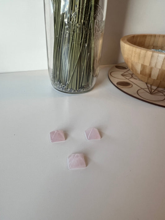 Rose Quartz Mini Pyramid