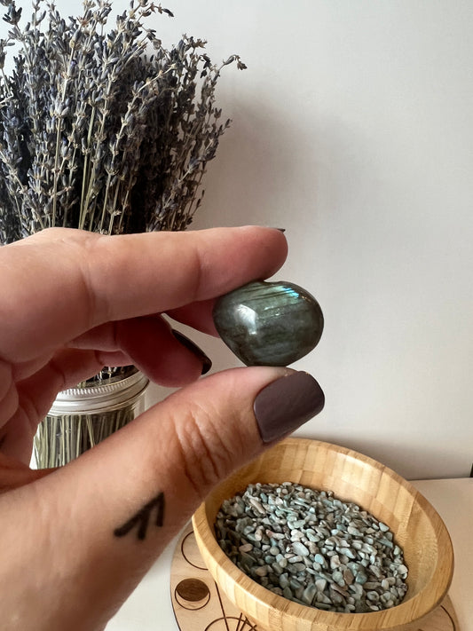 Labradorite Heart Mini